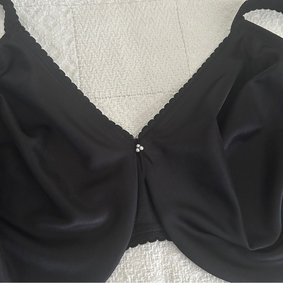 Wacoal Bra Black Simple Shaping Minimizer Underwire size 44D - Picture 5 of 14